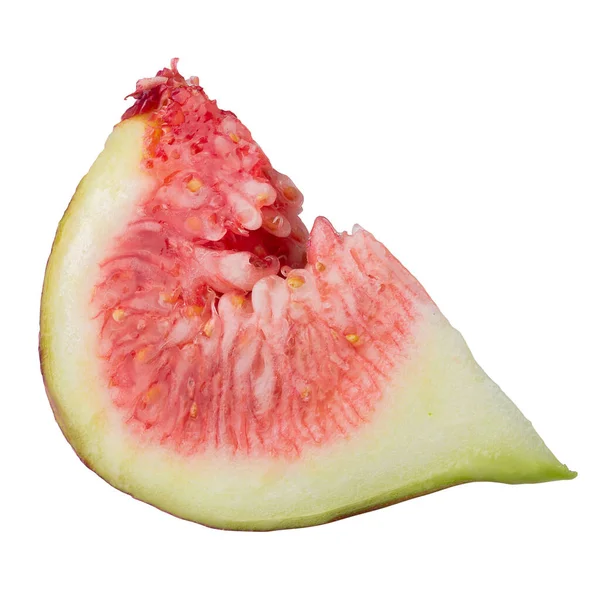 Świeże Owoce Fig Wyizolowane Białym Tle — Zdjęcie stockowe