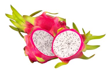 Dragonfruit or Pitaya isolated on a white background
