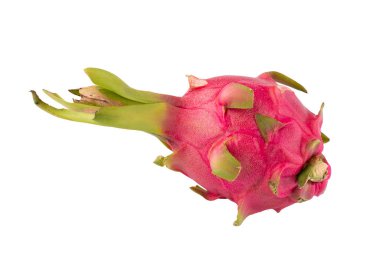 Beyaz arka planda yalıtılmış Ejder Meyvesi veya Pitaya