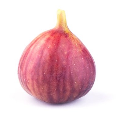 Beyaz arka planda izole edilmiş taze incirler