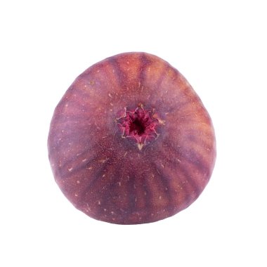 Beyaz arka planda izole edilmiş taze incirler