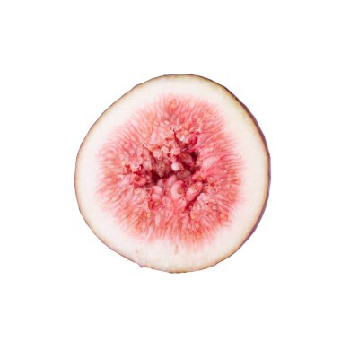 Beyaz arka planda izole edilmiş taze incirler