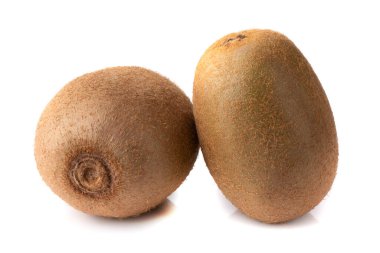 kivi meyvesi beyaz arkaplanda izole