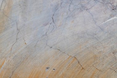 Mermer üzerinde dairesel testere bıçağı izleri, Rustik mermer dokusu, doğal Matt mermeri, doku soyut arkaplan