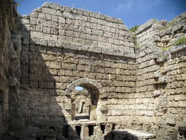 Ancient Ruins City Mediterranean Royalty Free Stock Photos