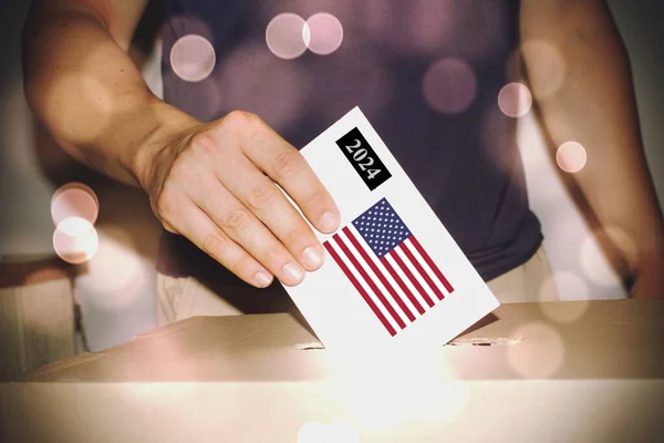 United States Political Election Vote Concept — Stock Photo, Image