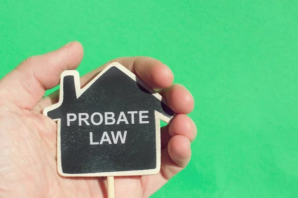 Probate law concept. Inheritance of property legal make a deal. Property and mortgage. Probate law refers to the process that manages any assets and debts left behind by a deceased person.