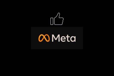 7 Temmuz 2023, Floransa, İtalya META şirketi logosu. Facebook kavramı .