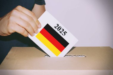 Alman siyasi seçim oy kavramı.