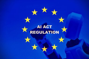 Robot, Avrupa bayrağıyla 