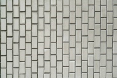 Kahverengi mozaik duvar arkaplanı ve dokusu