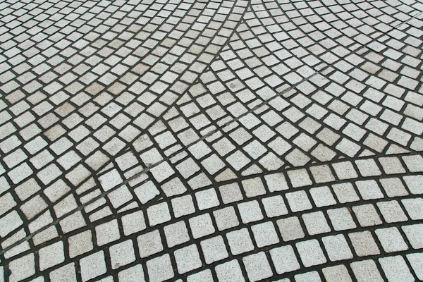 Vintage Grey Stone Footpath Pattern Background — Stock Photo, Image