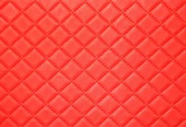 Kırmızı deri doku dikiş arka plan ile