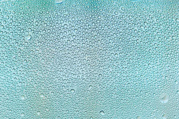 Капли Воды Стекло — стоковое фото