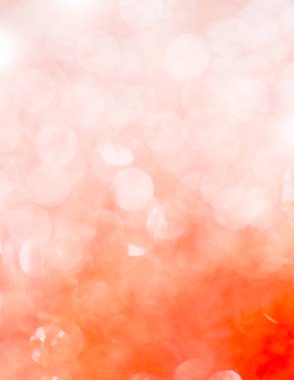 Abstract Pink & Red Glitter Christmas Light blurred background