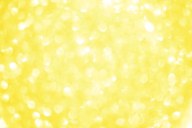 Abstract silver light on yellow defocused abstract lights. bokeh lights.