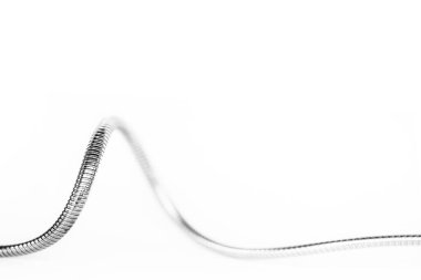 arka plan için metal güç kablosu.