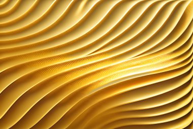 soyut altın dalga desenli malzeme arkaplan