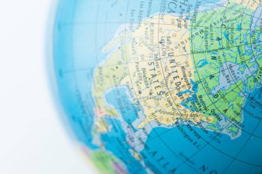 Arkaplan haritası olan bir küre