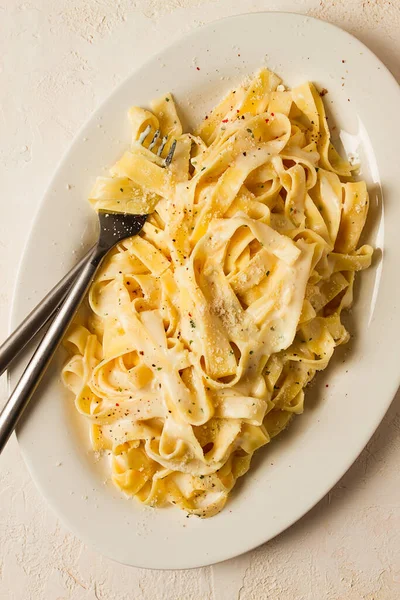意大利面 意大利传统菜式 意大利面 意大利面 意大利面 — 图库照片