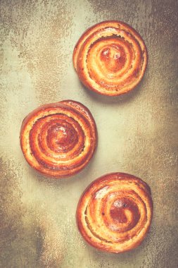 Süzme peynirli kek ve hindistan cevizi, brioche, hamur işi, kahvaltı, insan yok.,