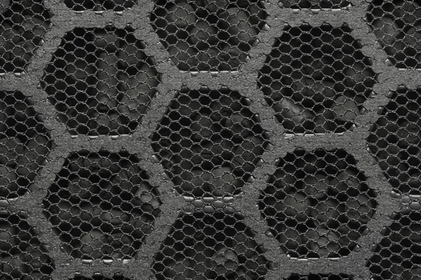 Hexagon Textúra Grunge Technológiai Háttér — Stock Fotó