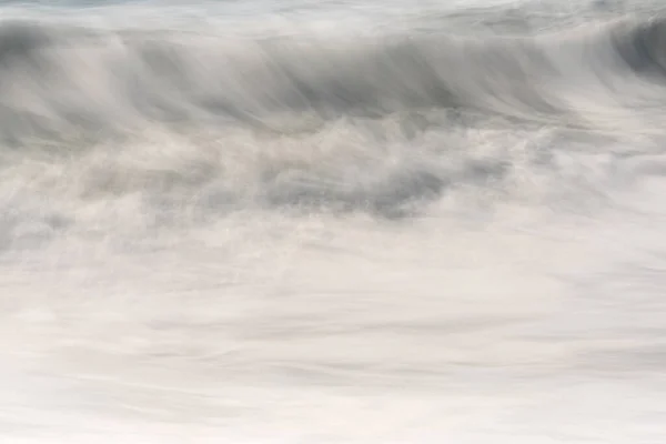 stock image Waves is broken movement in storm in portugal in summet