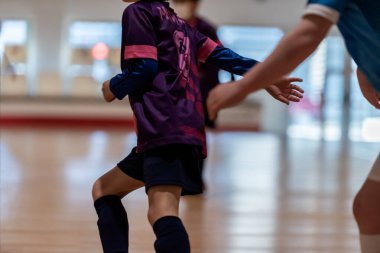 Vigo 'daki Balaidos Stadyumu' nda çocuklar için bölgesel final maçı