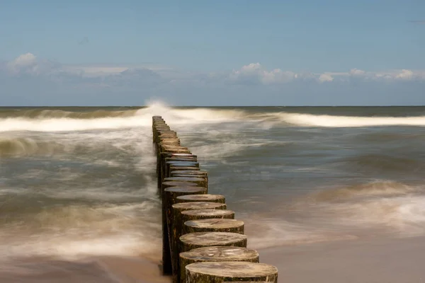 Stock image beautiful view of baltic sea coast