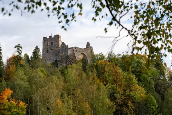Polonya 'daki Czorsztyn antik kalesi
