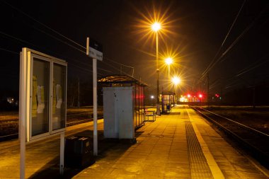 Bukowno 'da akşam platformu