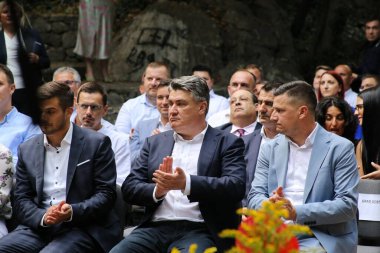 Vrgorac, Hırvatistan, 08.11.2022. Milanoviç Zoran Hırvatistan Cumhurbaşkanı