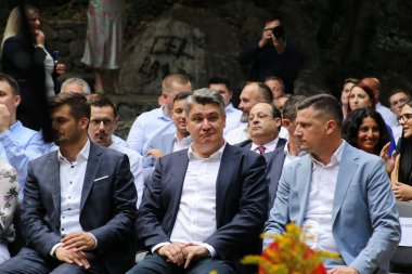 Vrgorac, Hırvatistan, 08.11.2022. Milanoviç Zoran Hırvatistan Cumhurbaşkanı