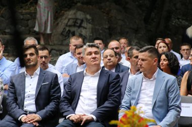 Vrgorac, Hırvatistan, 08.11.2022. Milanoviç Zoran Hırvatistan Cumhurbaşkanı