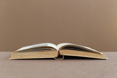 Eski bir kitabın boş sayfaları