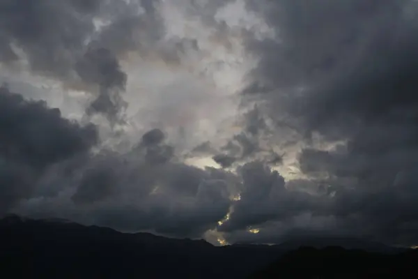 空に嵐の雲 — ストック写真