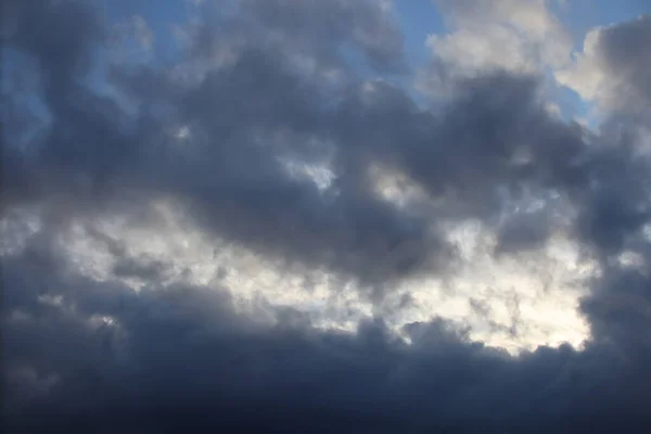 Όμορφο Ουρανό Σύννεφα Φυσικό Υπόβαθρο — Φωτογραφία Αρχείου