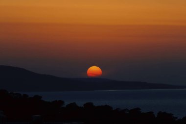Denizin güzel manzarası