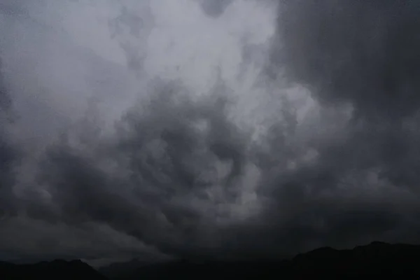 Nubes Oscuras Cielo — Foto de Stock
