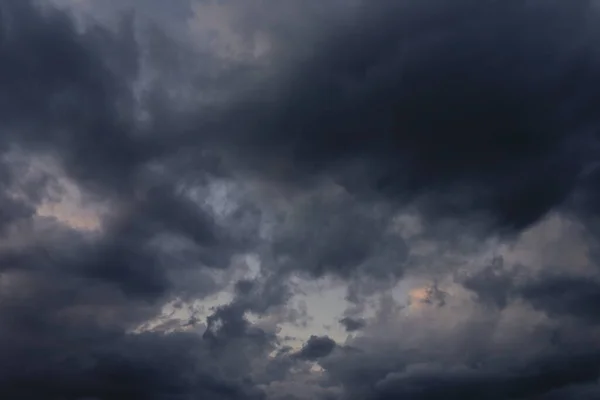 Nuvens Escuras Céu — Fotografia de Stock