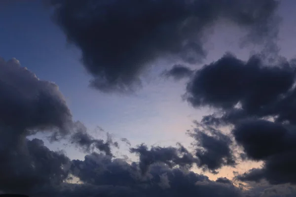 Piękne Niebo Chmurami Tło Natury — Zdjęcie stockowe