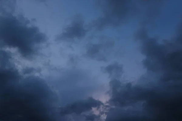 Tmavá Obloha Mraky Oblačnost — Stock fotografie