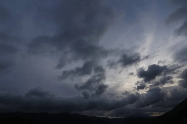 Nubes Oscuras Tormenta Cielo — Foto de Stock
