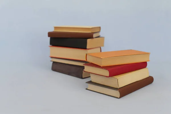 Livros Pilha Conceito Educação — Fotografia de Stock
