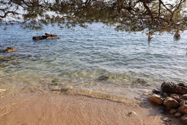 Schöner Strand Mittelmeer Der Türkei — Stockfoto