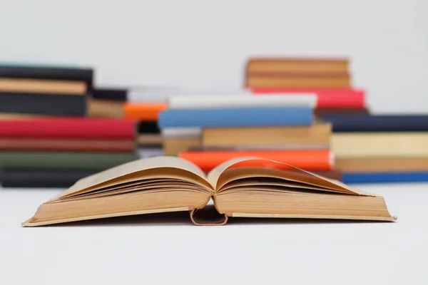 Stack Books Education Learning Concept — Stock Photo, Image