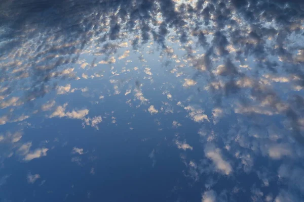 Modrá Obloha Mraky — Stock fotografie