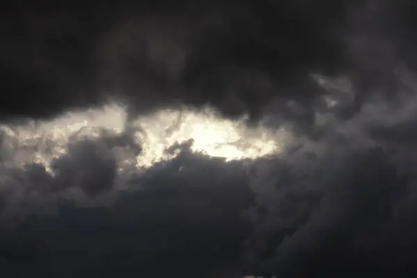 Nubes Tormenta Oscura Cielo Oscuro — Foto de Stock