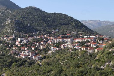 Vrgorac, Hırvatistan, kentin manzarası