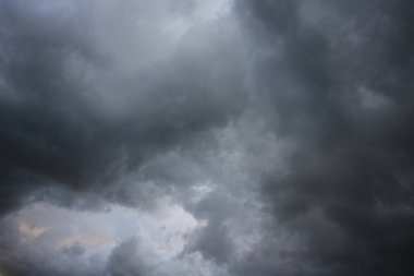 Dramatik fırtına bulutları arka plan